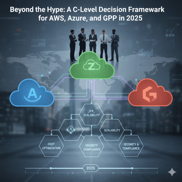 Beyond the Hype: A C-Level Decision Framework for AWS, Azure, and GCP in 2025